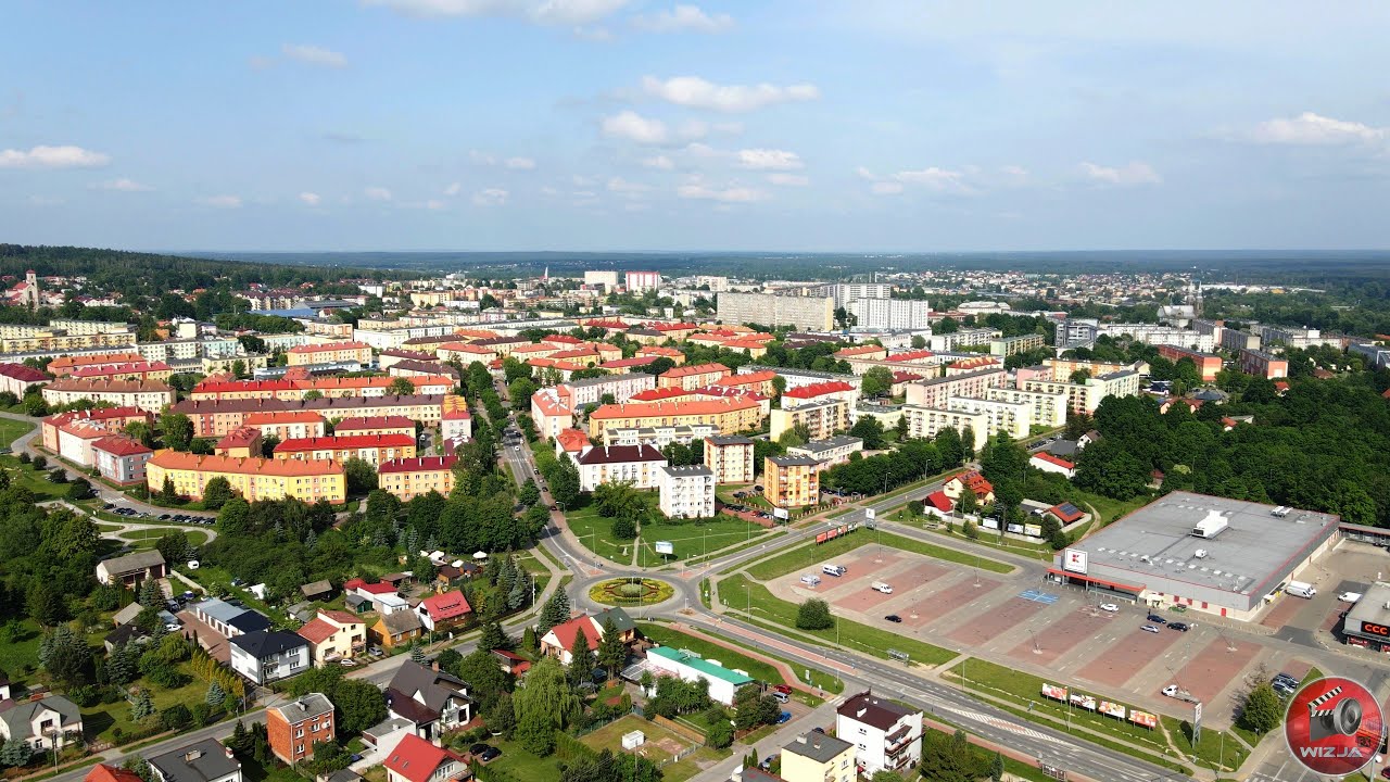 Skarżysko okiem odlatującego bociana ;-)