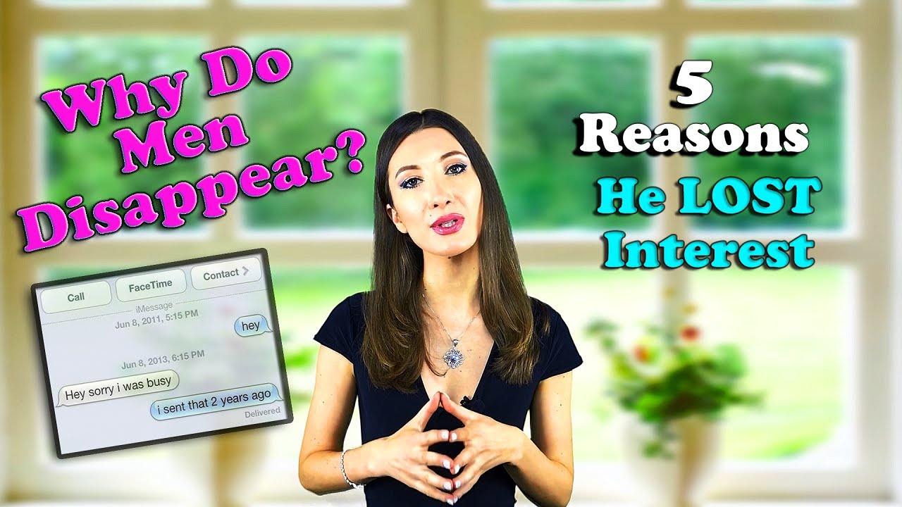 Why Men Disappear? 5 Reasons He Lost Interest
