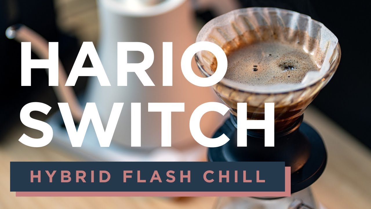 How to Make ICED COFFEE with the HARIO SWITCH | A Hybrid Flash Chill Recipe