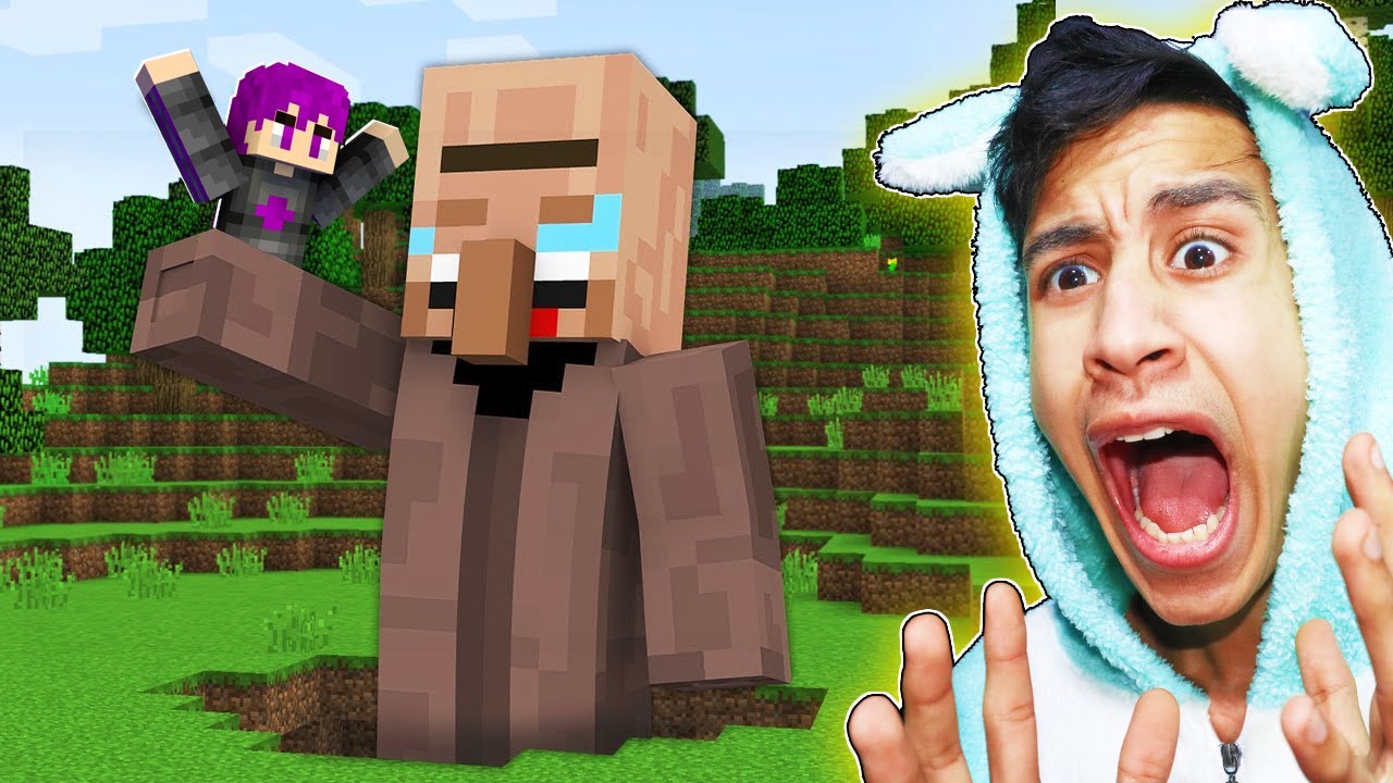 حبست قروي في لعبة ماين كرافت ولكن تحول الي عملاق وانتقم مني ( مستحيل اللي صار )..!🔥😱