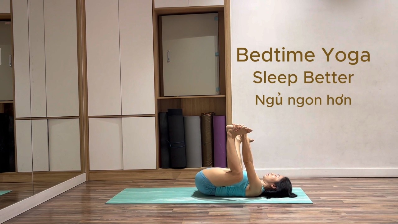 Bedtime Yoga | Gentle Stretch for Hips & Back Before Sleep | Yoga giãn hông và lưng trước khi ngủ