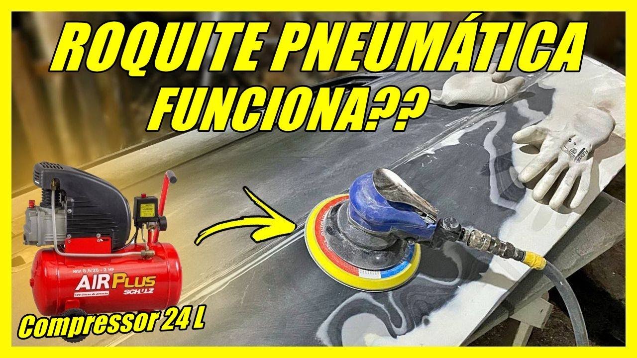TESTE ROQUITE NO COMPRESSOR PEQUENO, SERÁ QUE FUNCIONA??