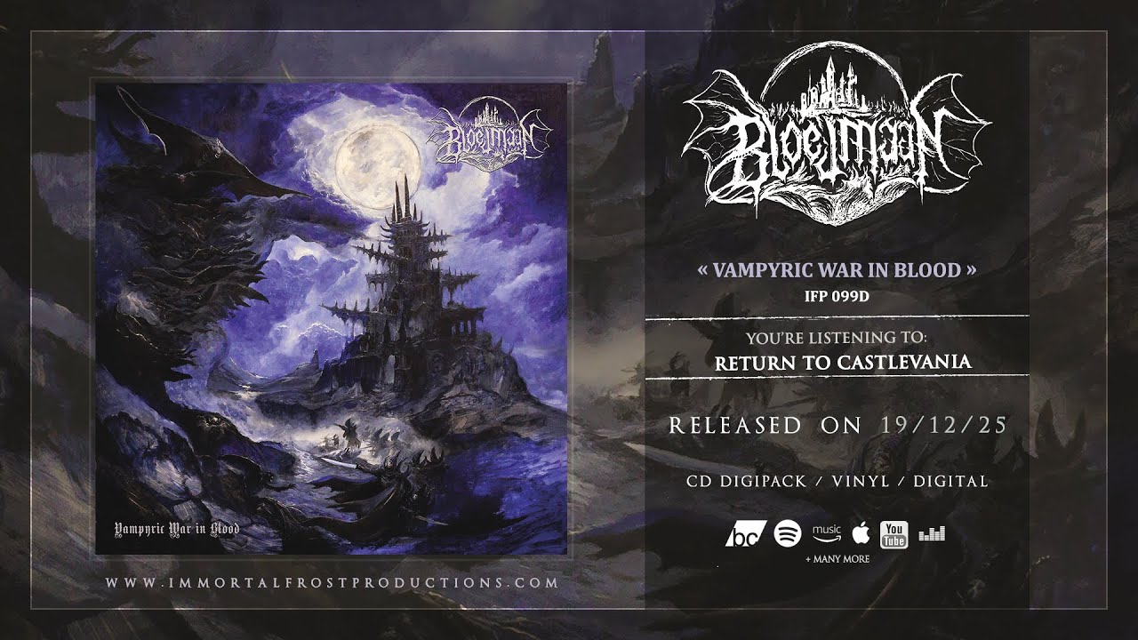 Bloedmaan - Return to Castlevania (Official Track Stream)