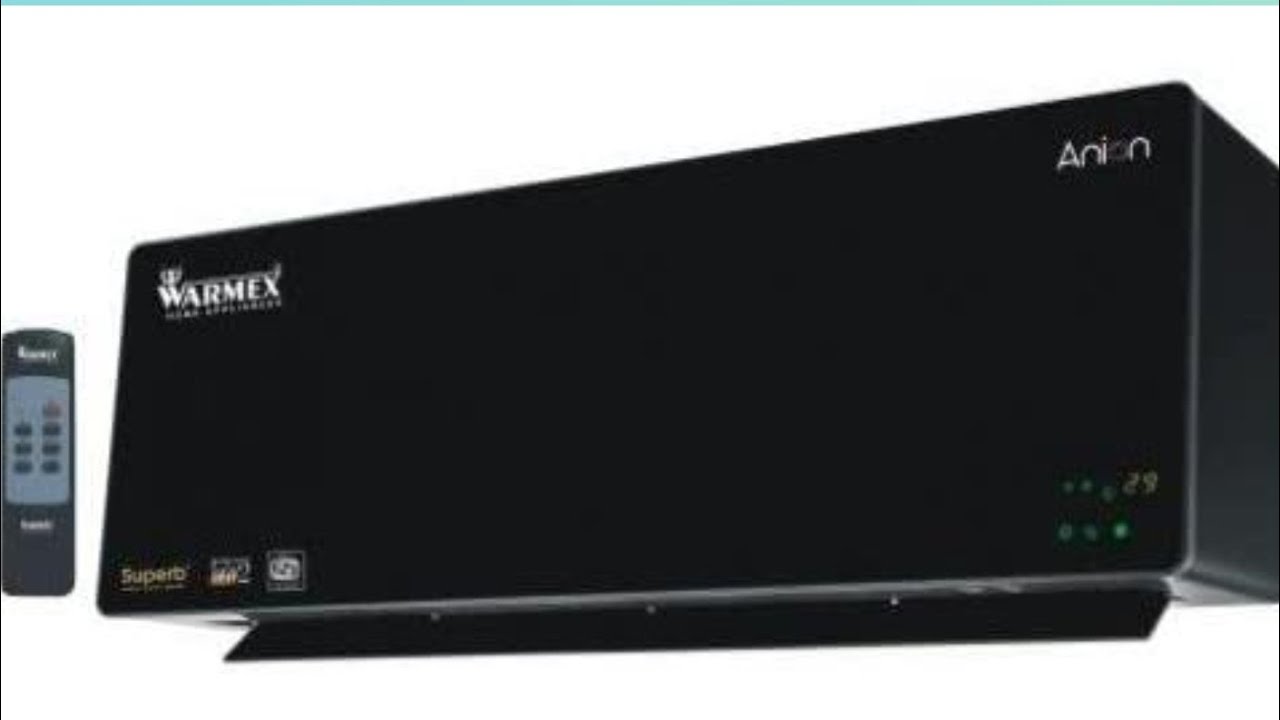 Warmex Superb Wall Mount 2000-Watt PTC Heater Fan : Feature and Live Demo
