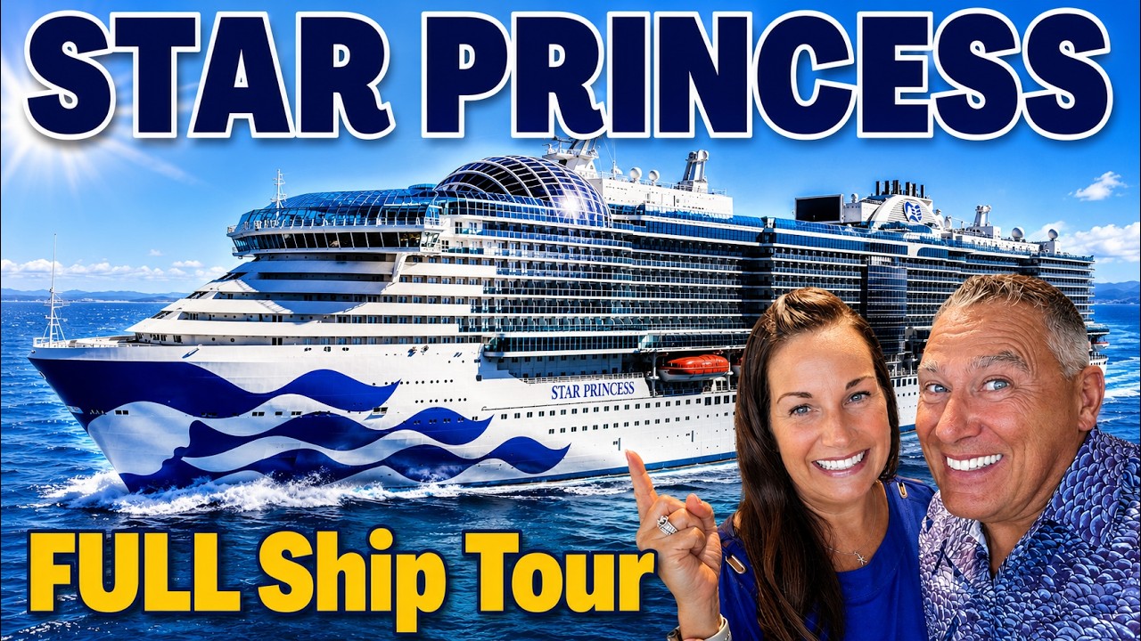 Star Princess FULL Ship Tour & Review | The NEWER Sphere-Class Cruise Ship!