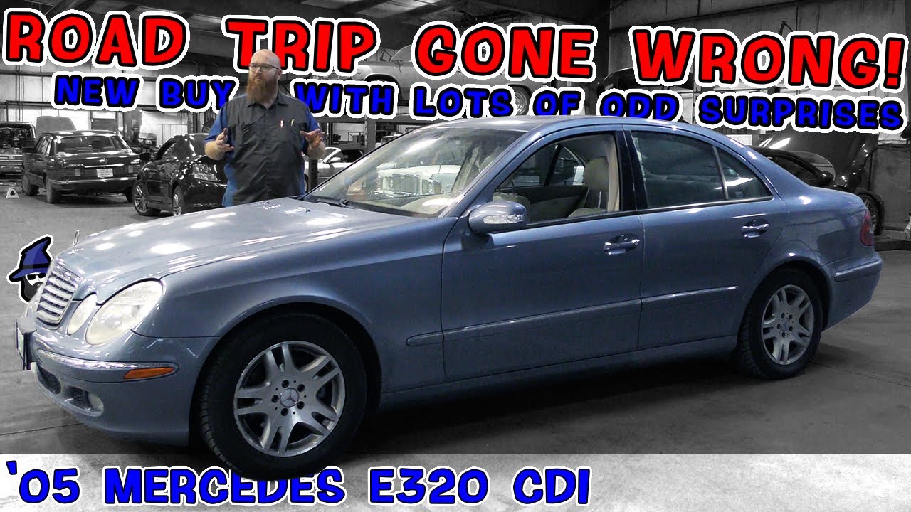 Stuck in the middle of no where! Owner ships '05 MB E320 CDI to CAR WIZARD after stranded in Wyoming