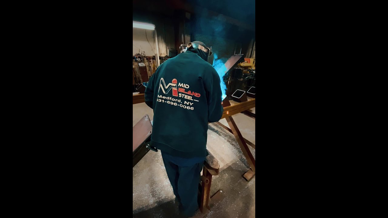 Long Island Steel Mono Stringer Stair Fabrication