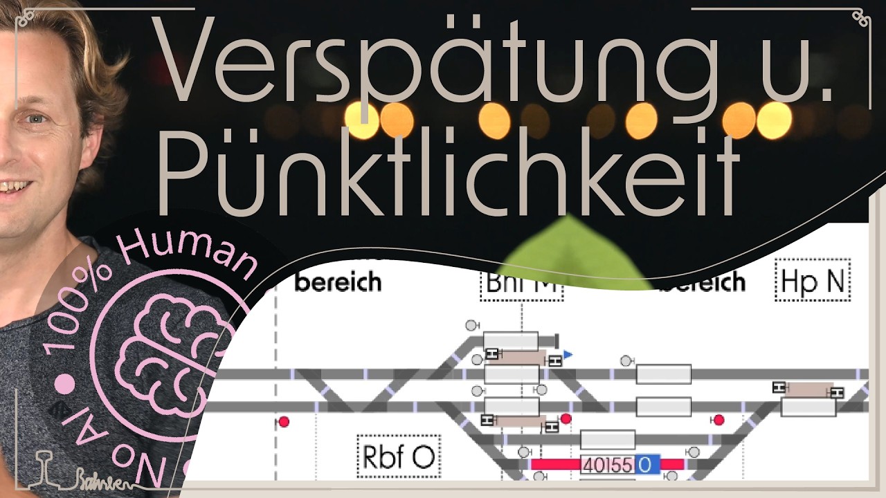 Verspätung und Pünktlichkeit, Bahntechnik und Bahnbetrieb