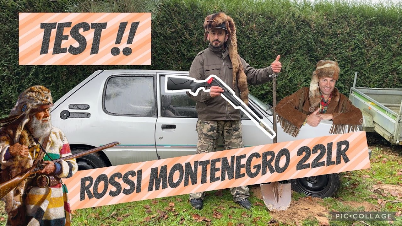 rossi montenegro 22 lr moins chère qu’une carabine à plombs !!  Le TEST !✌️