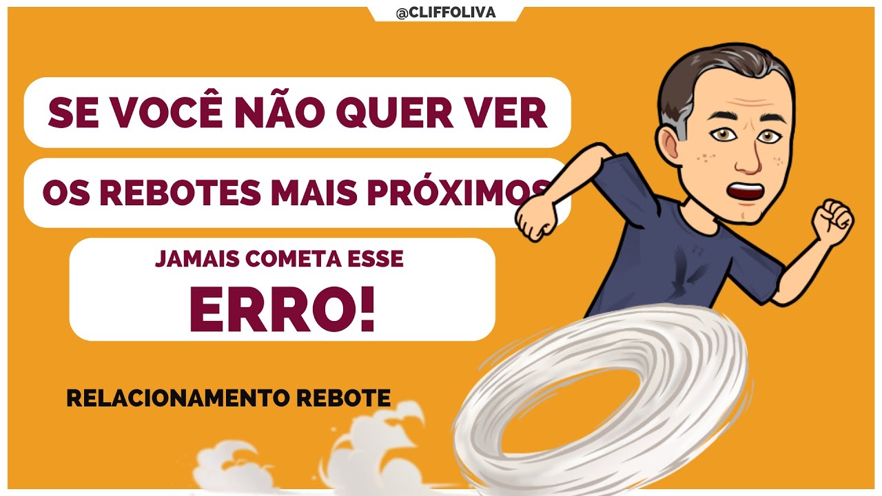 Se você NÃO QUER JOGAR O REBOTE UM NOS BRAÇOS DO OUTRO, ASSISTA ESSE VÍDEO AGORA!