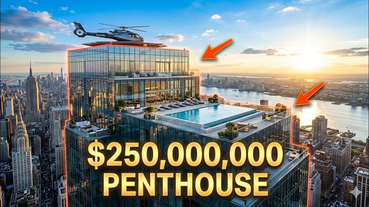 $250,000,000 Mega Mansion Inside Tour – World’s Craziest Luxury House!