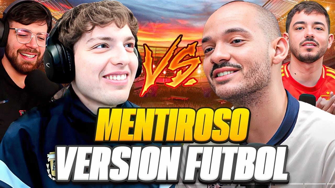 MENTIROSO VERSION FUTBOL 2vs2 ft. LA COBRA y LOS FUTBOLITOS - ¿QUIEN SABE MAS DE FUTBOL? (2025)