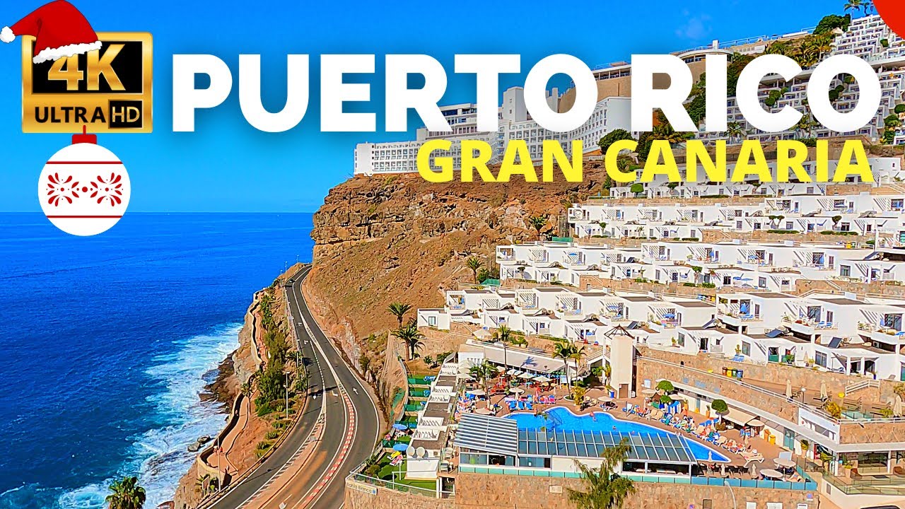 PUERTO RICO Gran Canaria December 2022 🔴 Servatur Puerto Azul to Amadores Walk