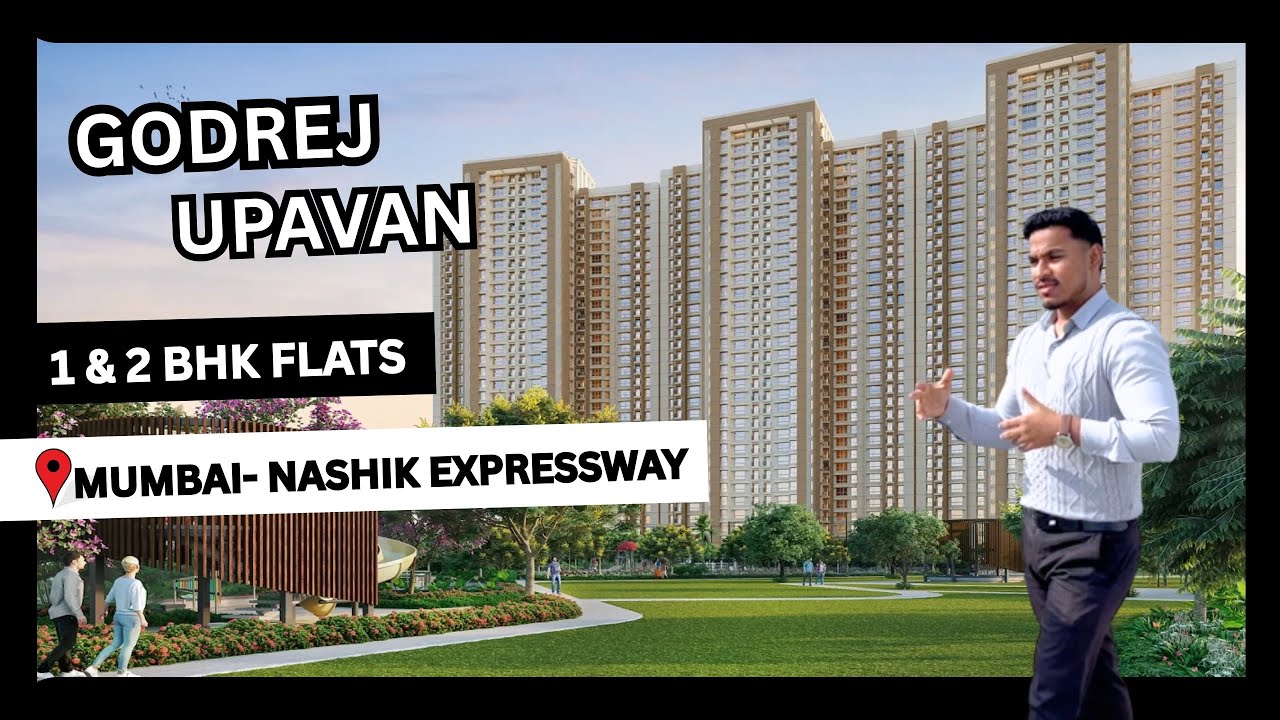 GODREJ UPAVAN THANE EXTENSIONS-1 BHK FLAT @ 47.99L🤩| Godrej Upavan | Godrej Flats Thane Extension
