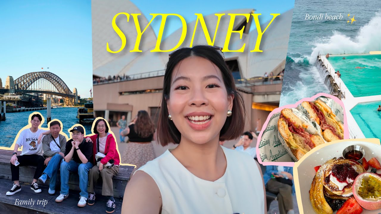 Australia Vlog 🇦🇺✨ | 3 days in Sydney เที่ยวซิดนีย์ครั้งแรก  | GowithGib