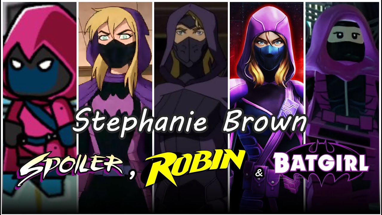 Evolución - Spoiler, Robin IV & Batgirl III (Stephanie Brown)