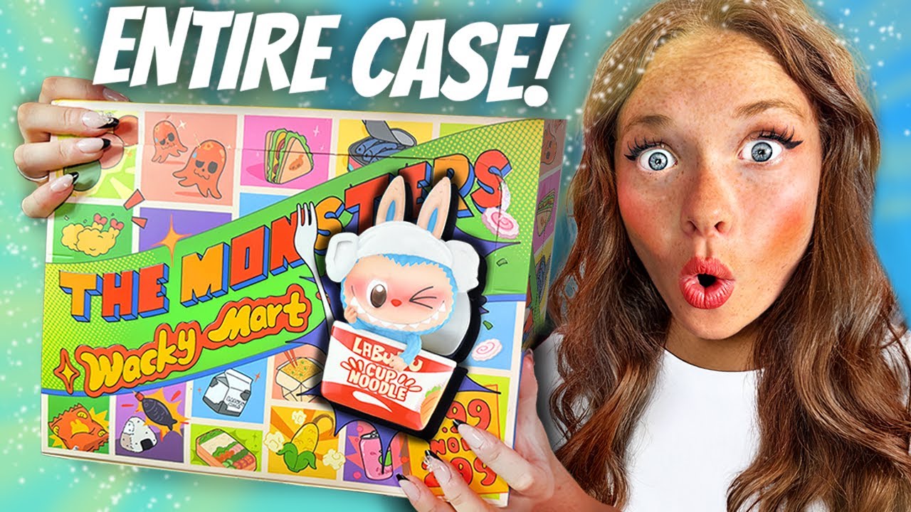 I Bought An ENTIRE CASE of the *NEW* LABUBU (Wacky Mart)
