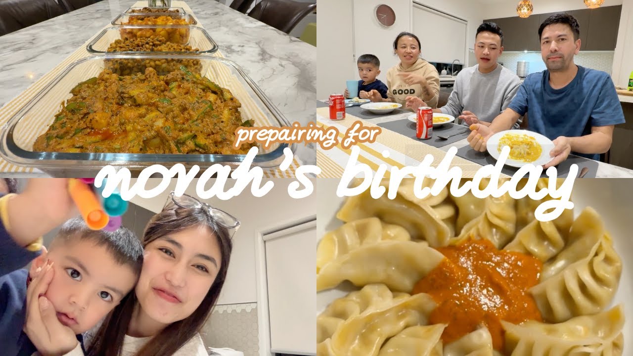 Preparing for novah's birthday!! + momo challenge (PART 1)