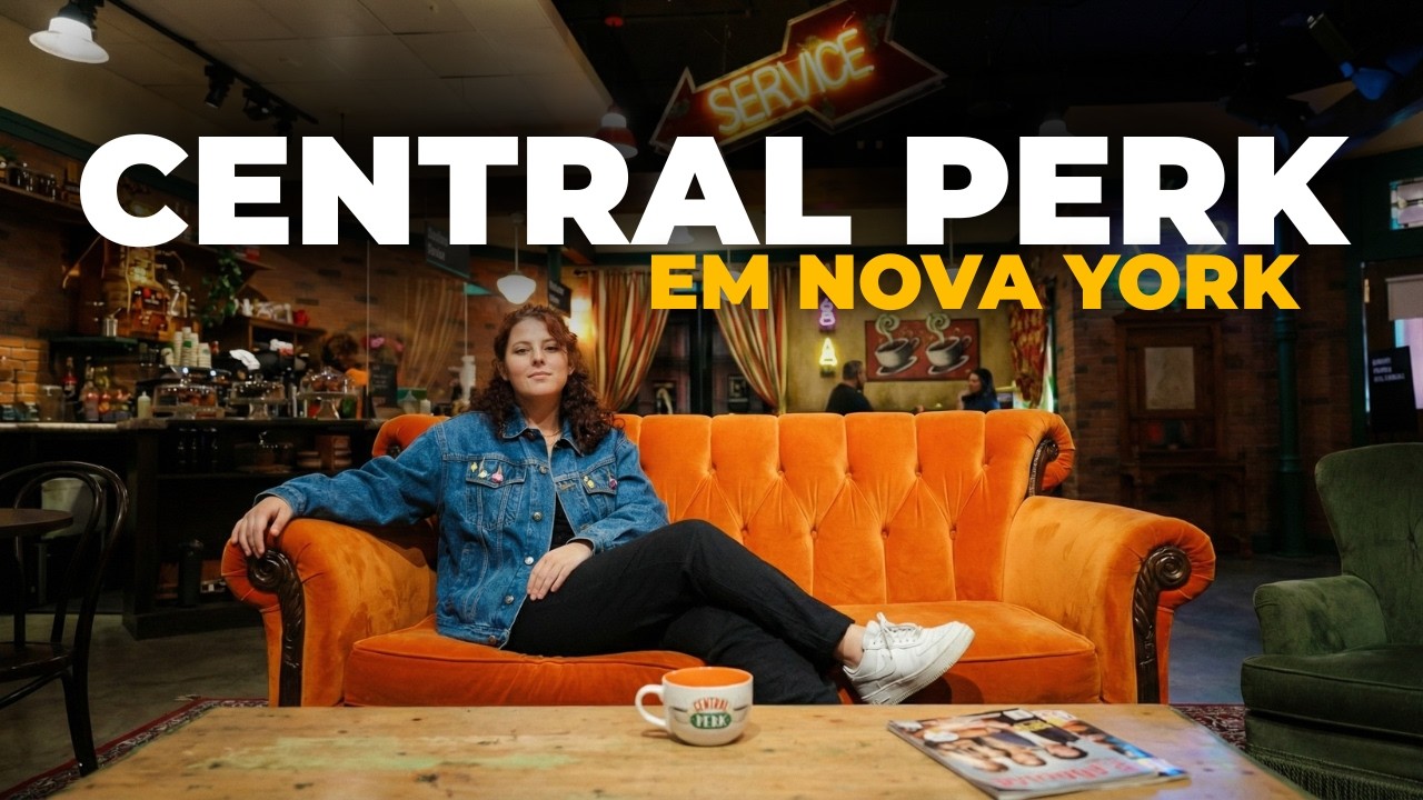 Aquele que eu fui no CENTRAL PERK em NOVA YORK