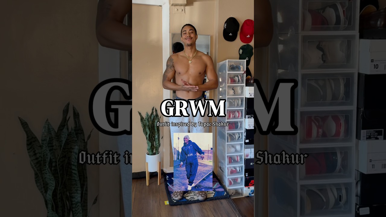 2 pac inspired fit ! #hiphop #streetoutfit #ootd #grwm #streetstyleinspo #90sfashion #90s #outfits