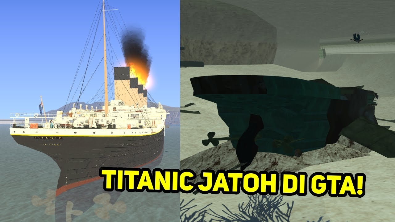 Ayo JELAJAHI KAPAL TITANIC di GTA San Andreas!