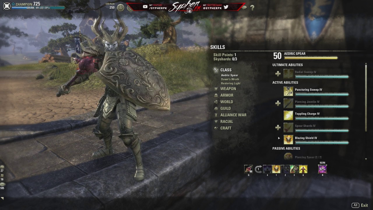 ESO: One Tamriel - PvP Tank Build (Templar)