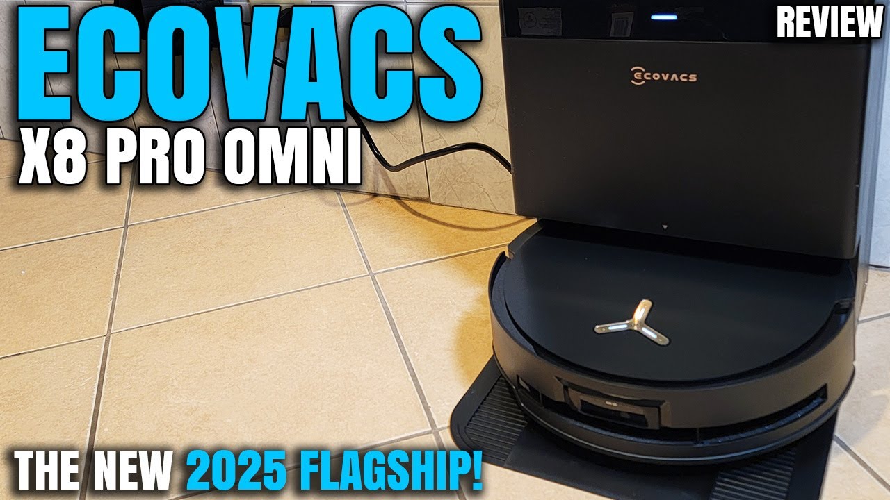 Robot Vacuums Just Got Better! | ECOVACS DEEBOT X8 PRO OMNI Review