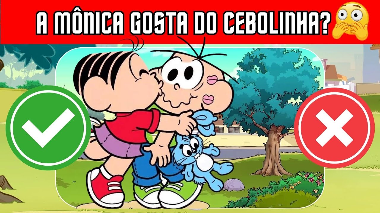 ✔️❌SIM OU NÃO? TURMA DA MÔNICA | 30 MEGAS PERGUNTAS QUIZ