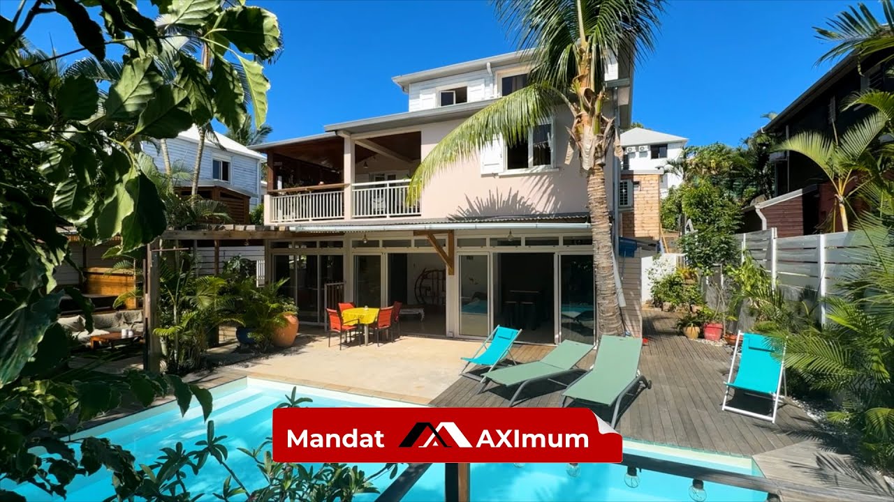 A VENDRE : Villa F5+F2 à Terre Sainte (97410) - Ile de La Réunion - 868 000 € HAI