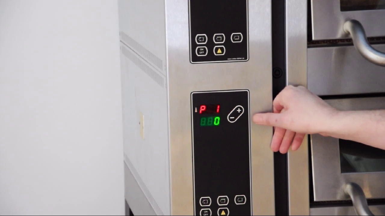 P-Series Pizza Oven - Activate AC Guard with the D2 Panel