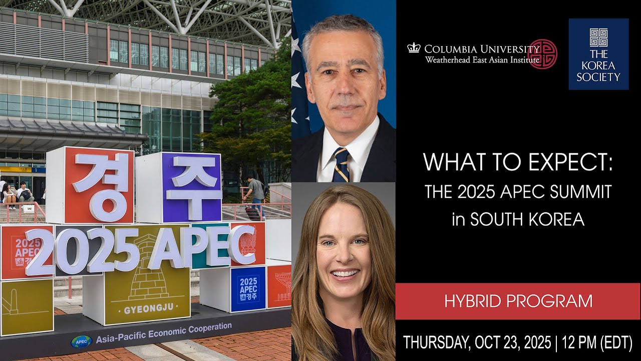 What to Expect: The 2025 APEC Summit in South Korea