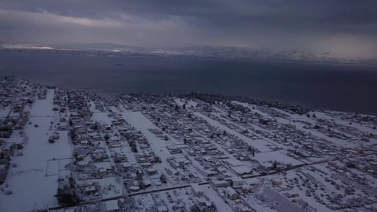 Χιονισμένο Δήλεσι | 08/01/2019 (4K)