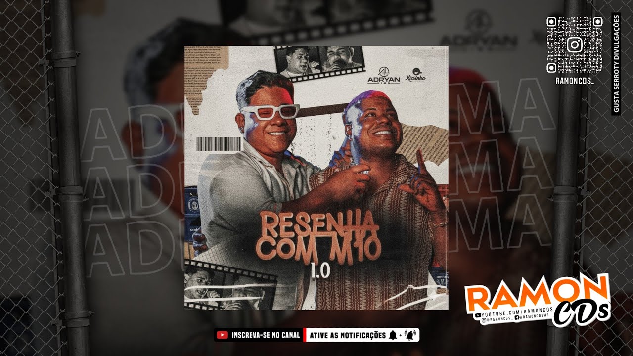 ADRYAN LIMA - CD NA RESENHA COM M10 1.0 ( REPERT&Oacute;RIO ATUALIZADO ) 2025 RAMON CDS 