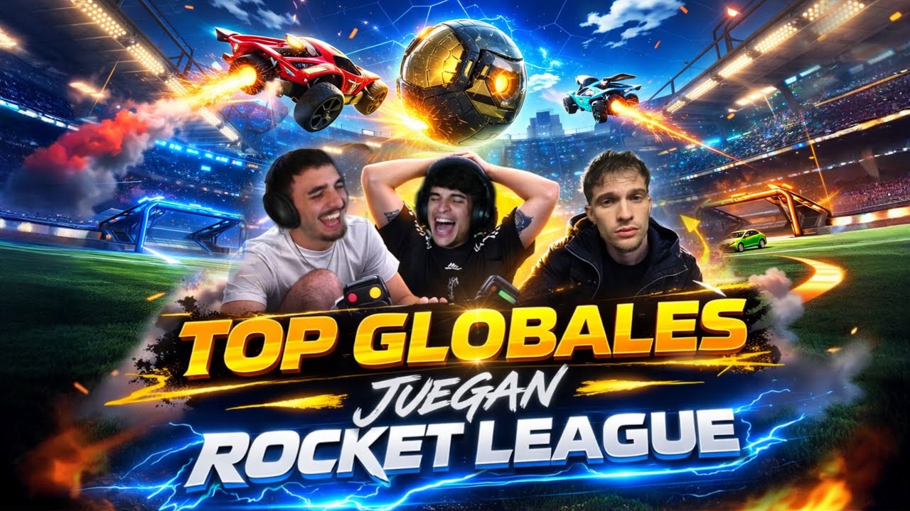 METELA ZEKO METELA - TOP GLOBALES EN ROCKET LEAGUE 🌎 [ COKER, GONCHO Y ZEKO ]