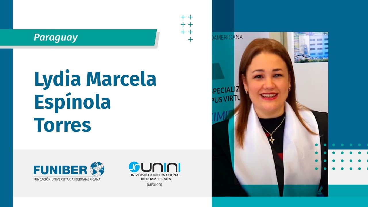 Entrevista a la alumna paraguaya becada por FUNIBER Lydia Marcela Espínola