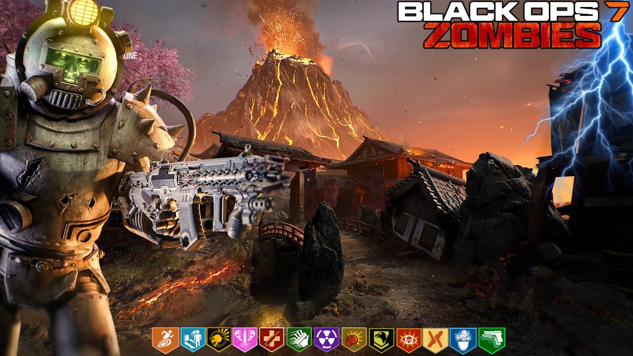 PRIMER VISTAZO A KOWAKUJŌ NUEVO MAPA DE ZOMBIES DE BLACK OPS 7, NUKETOWN SUPERVIVENCIA Y AN94