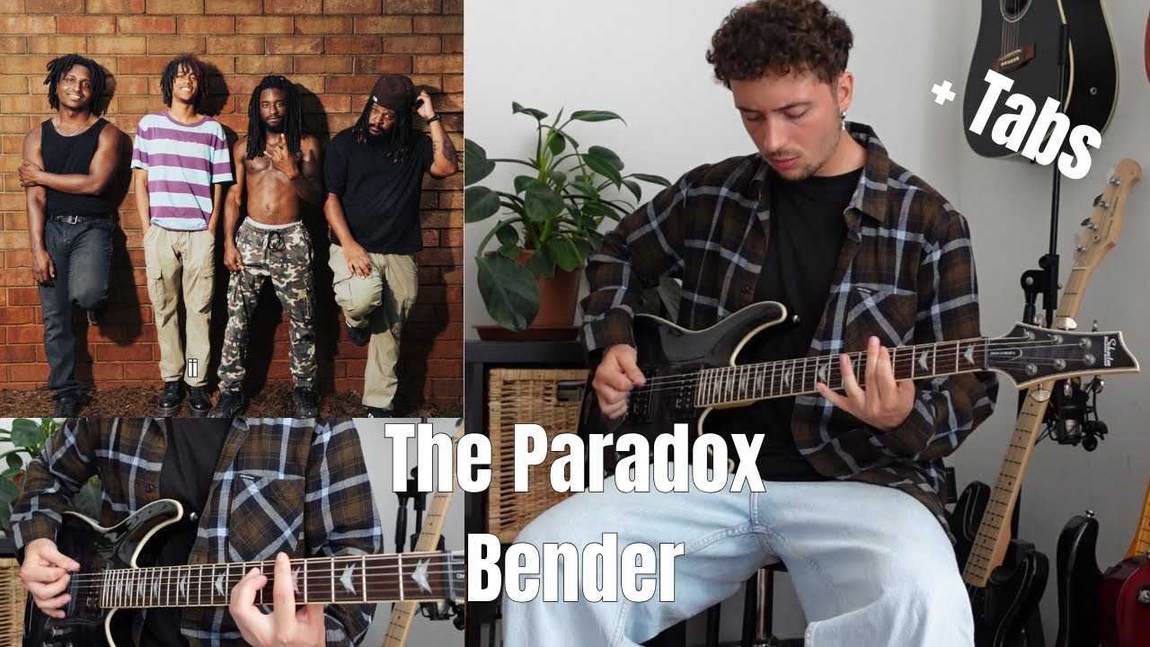THE PARADOX & TRAVIS BARKER -  BENDER (Guitar Cover + TABS)