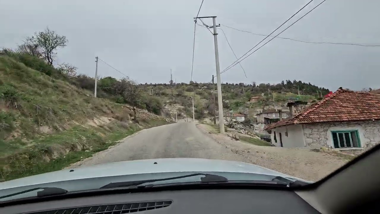 DEMİRCİ'nin YARBASAN KÖYÜ ve ÇEVRESİNDEN GÖRÜNTÜLER 07-04-2024