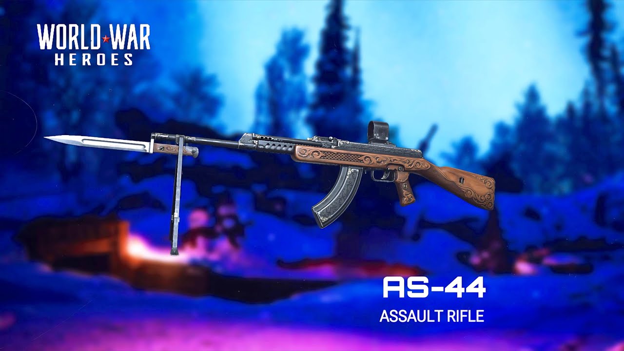 The AS-44 Assault Rifle Is POWERFUL! 🤯 | World War Heroes |