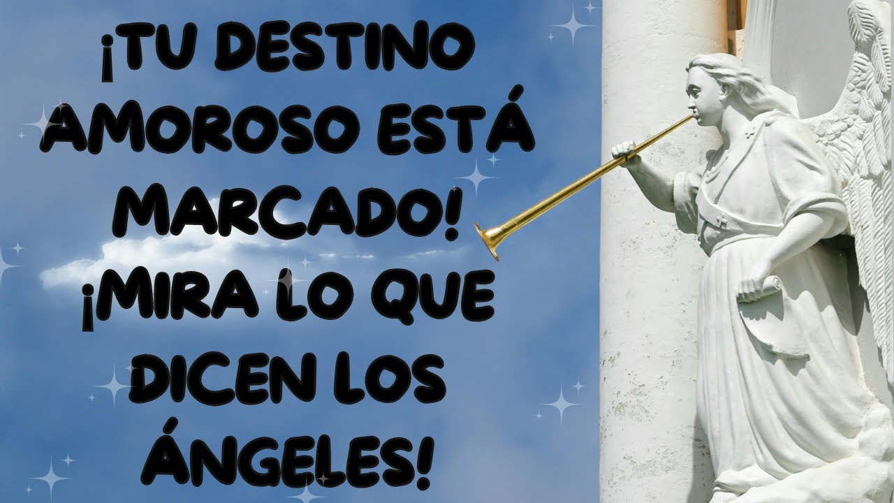 ¡Tu destino amoroso está marcado! ¡Mira lo que dicen los ángeles!
