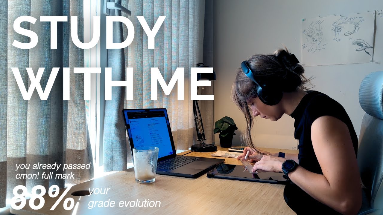 2-HOUR STUDY WITH ME | intense deep work & visible grade evolution