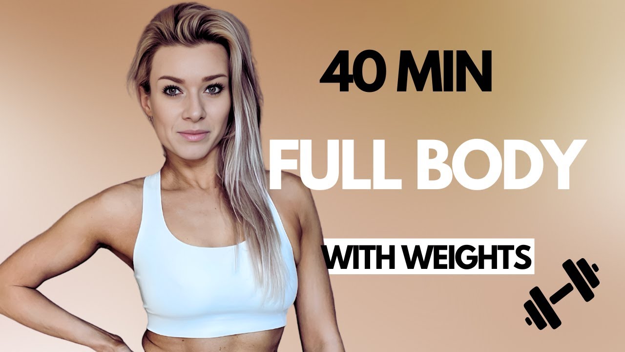 40 MIN FULL BODY BURN | Super Sets + Weights | Strength & Conditioning