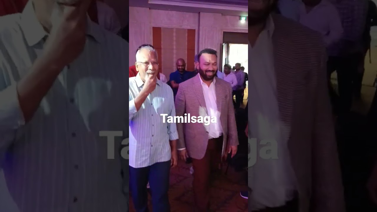 Mani Ratnam Lyca Subaskaran Mass entry at Ponniyin Selvan Success meet