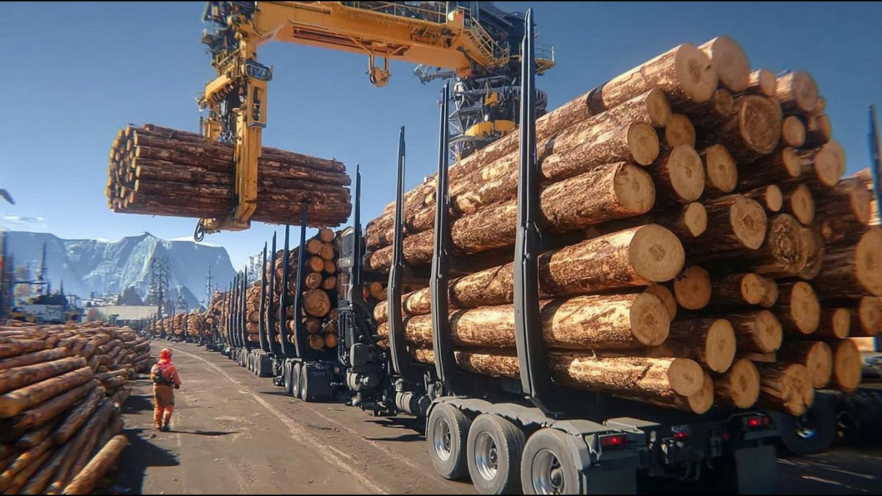 Inside America&rsquo;s Timber Industry: Logging, Transport, and Milling Explained