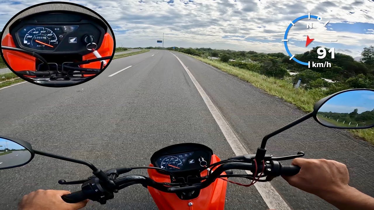 MEU TOP SPEED HONDA POP 110i 2021/COLOU PONTEIRO!