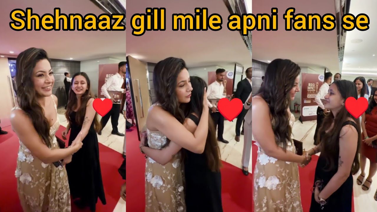 Fans meet & greet with their idol heart queen shehnaaz gill 