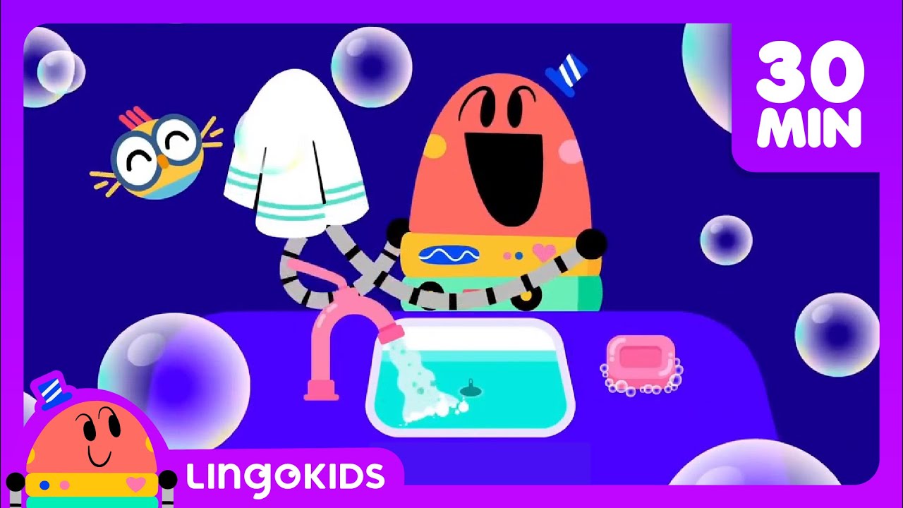 Clean Up Songs 🧹🧼 + More Songs for Kids | Lingokids