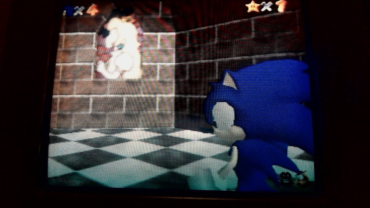 Super Mario 64 Sonic Edition - Peach's Secret Slide in 9.4 Seconds