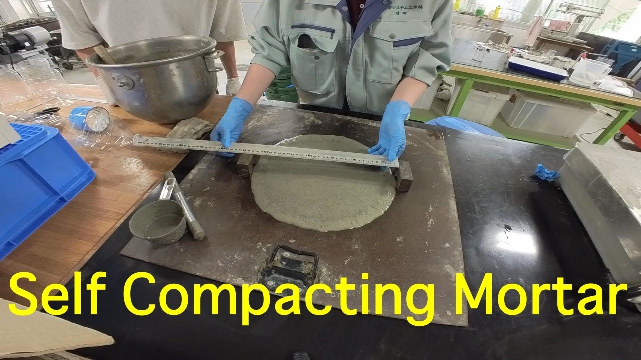 #98 Making of Self Compacting Mortar Mixed with Cement and Blast Furnace Slag