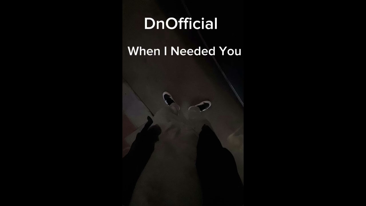 DnOfficial - When I Needed You (Official Audio)